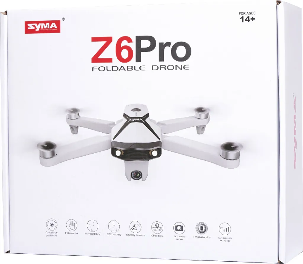 Drone GPS Syma Z6PRO avec Caméra 4K UHD et Moteur Brushless Puissant
