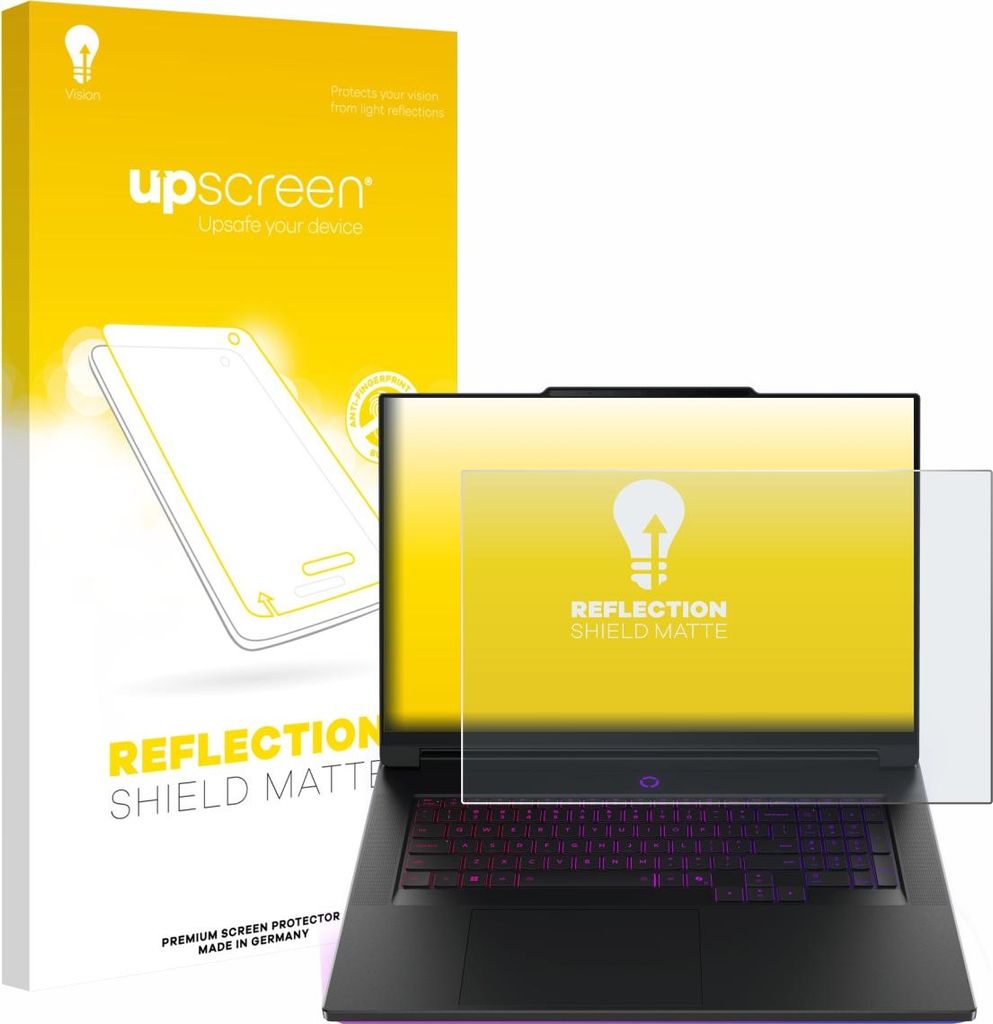 upscreen Schutzfolie für Lenovo Legion 9i Gen 10 18" Displayschutz Displayschutzfolie Folie Matt Entspiegelungsfolie