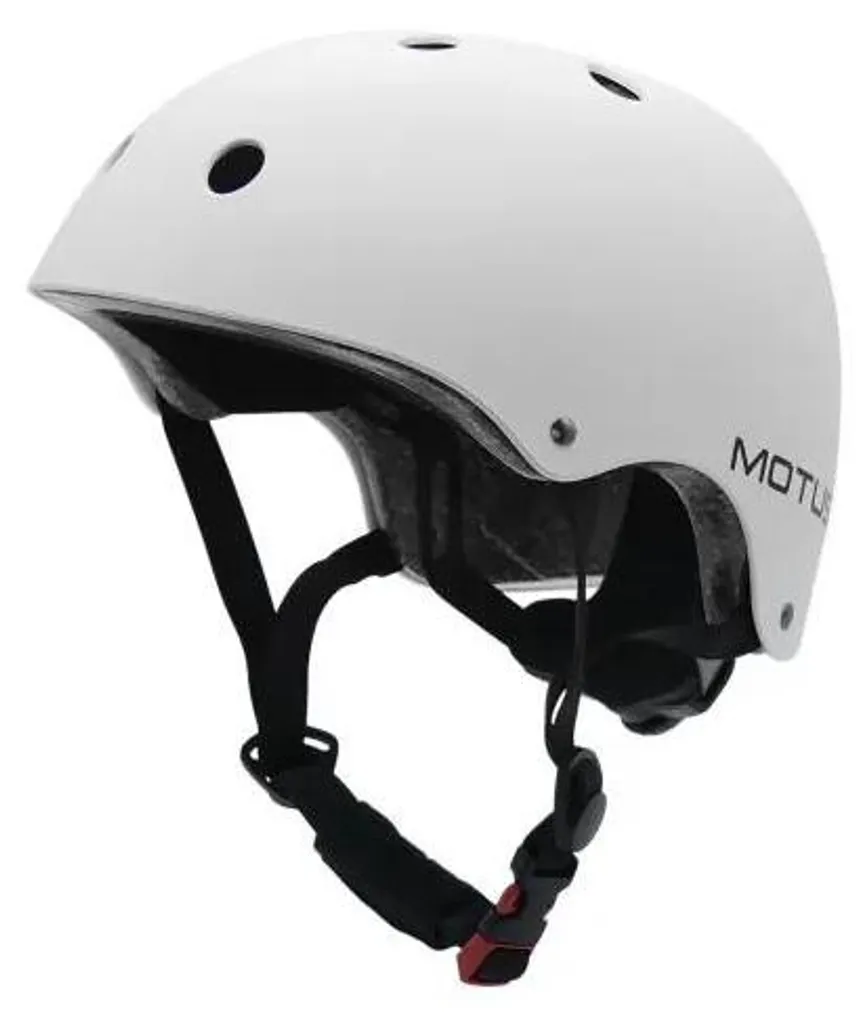 Casque Motus Blanc Taille L Idéal pour Trajets Domicile-Travail Urbains