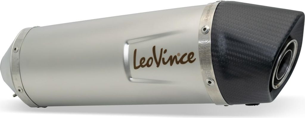 Endschalldämpfer LeoVince Auspuff-Ersatzteil 0429 / 0430 / 10394, Ø 50mm 300mm, links