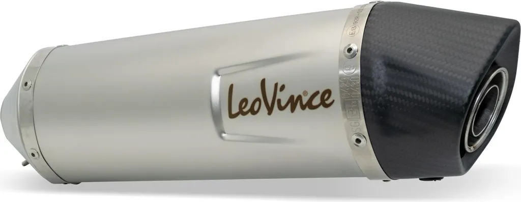 Cartouche d'échappement arrière LeoVince 300mm pour Raccord de 50mm