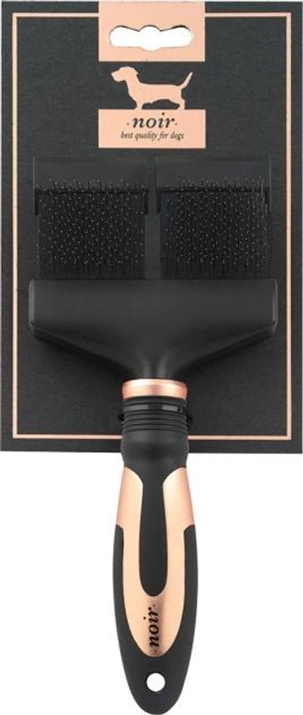 EBI Noir flexible Slicker-Bürste - 20,5 x 4,3cm