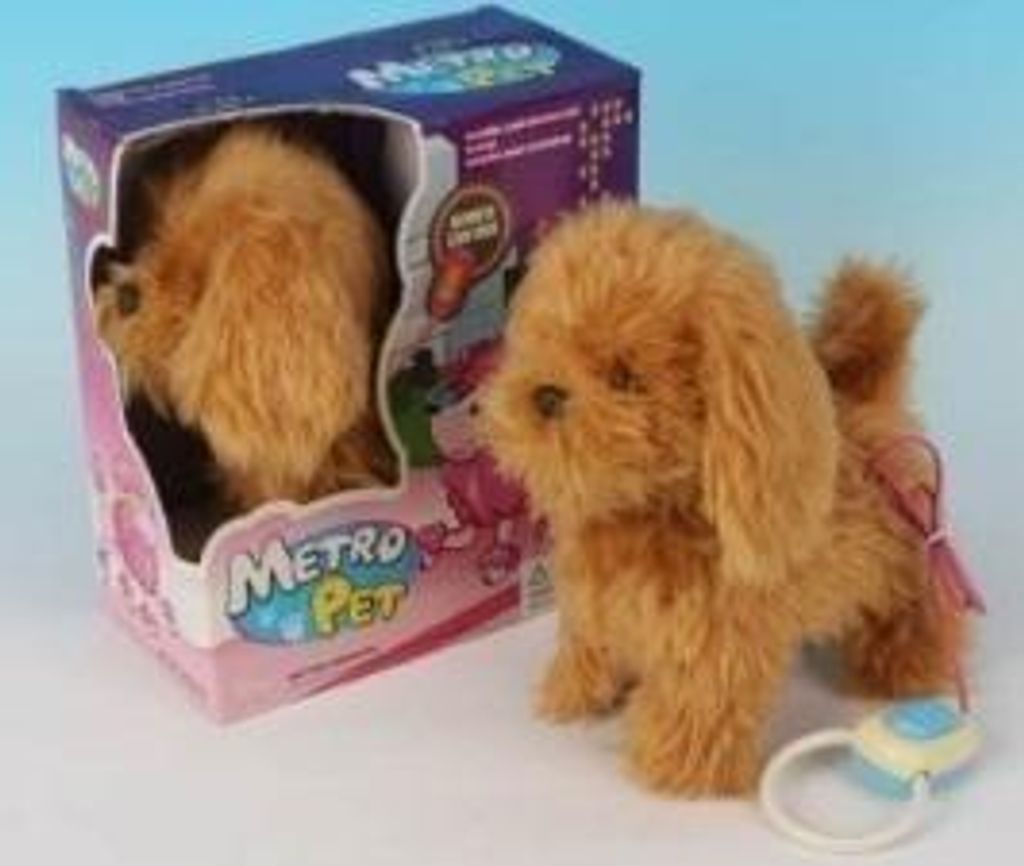 Batteriebetriebener Hund mit Leine (Spielzeug, interaktiv)