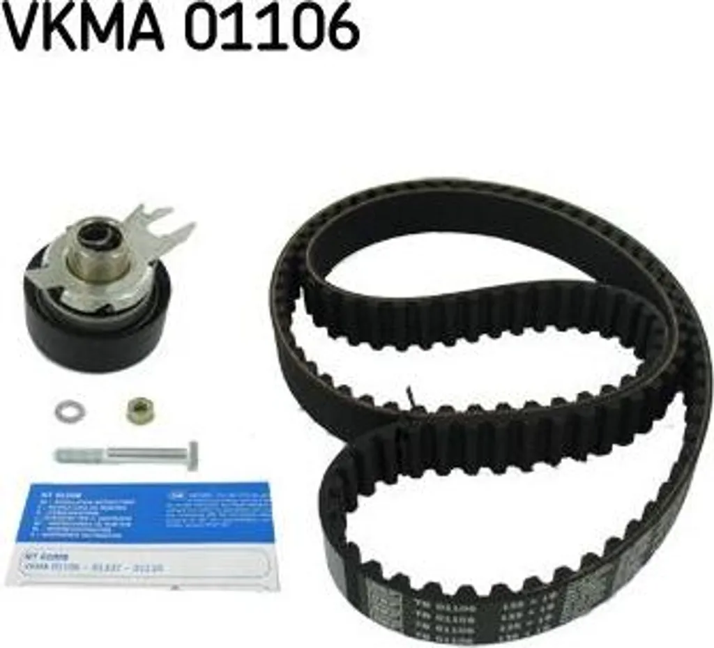 Kit de distribution complet avec courroie SKF VKMA01106 pour VW Caddy