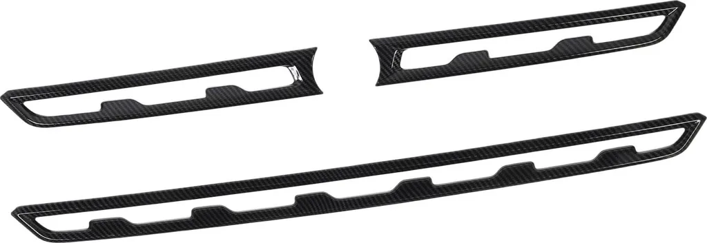 Décoration calandre carbone Subaru Outback : Kit rénovation 3 pcs