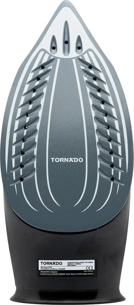 Fer à repasser vapeur Tornado TST-2000G Noir - Performance 2000W