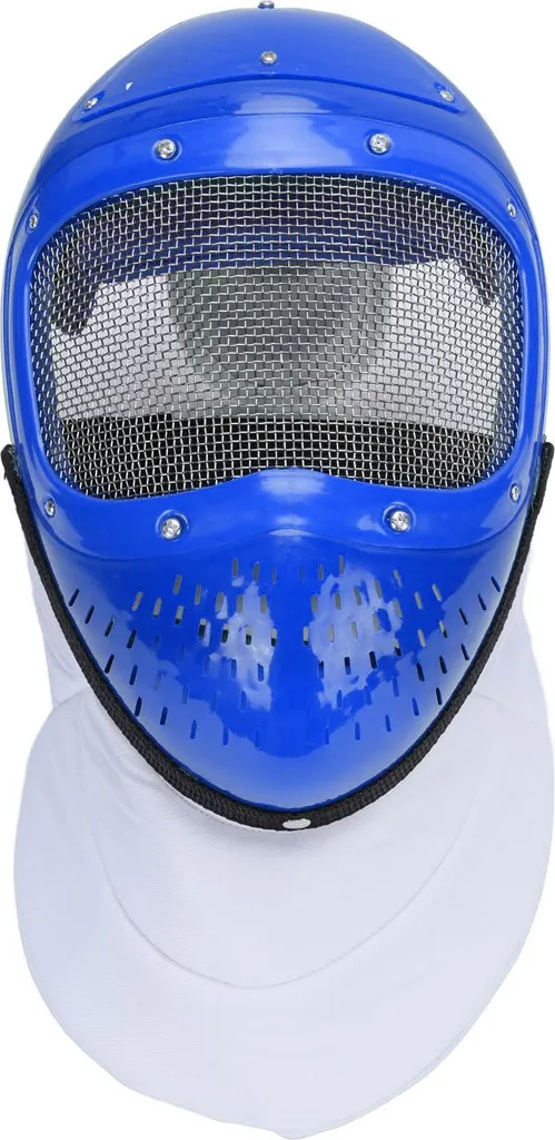 Masque de sabre enfant pour entraînement et film maille métallique