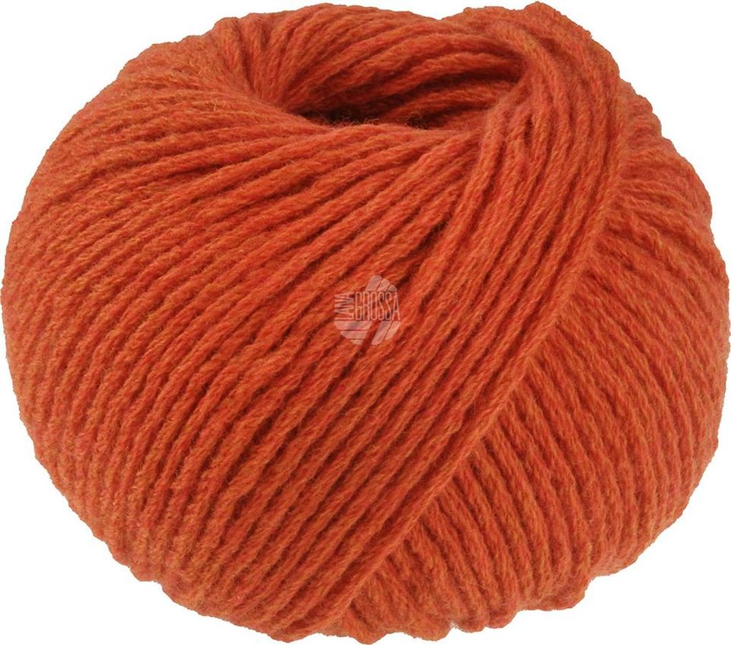 Lana Grossa - Cashmere Kiss 0125 kürbisrot Produktbild 