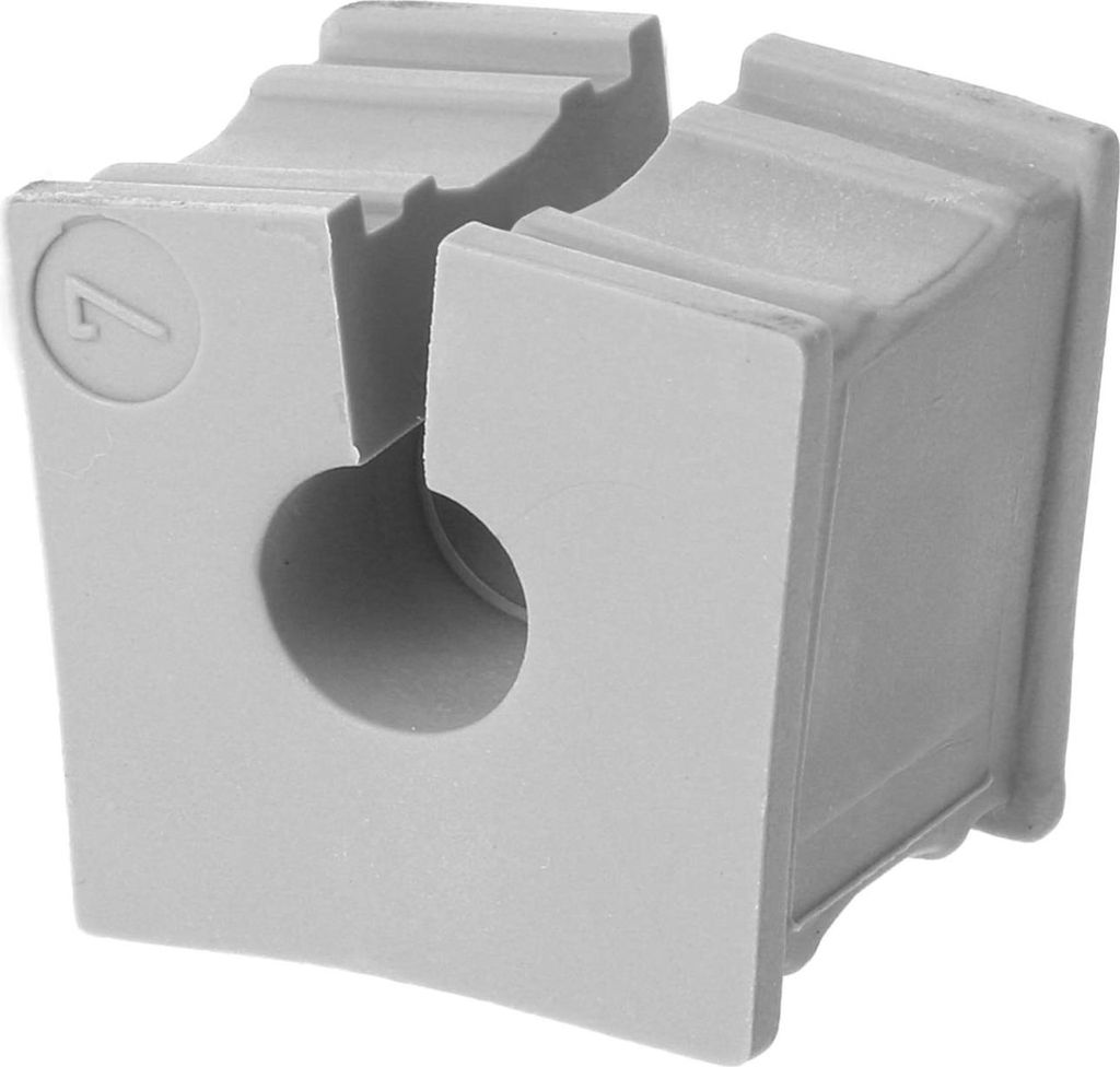 icotek Kabeltülle klein Klemmbereich 7,0mm - 8,0mm Temperaturbereich -40°C bis 90°C Farbe grau - 1 Stück