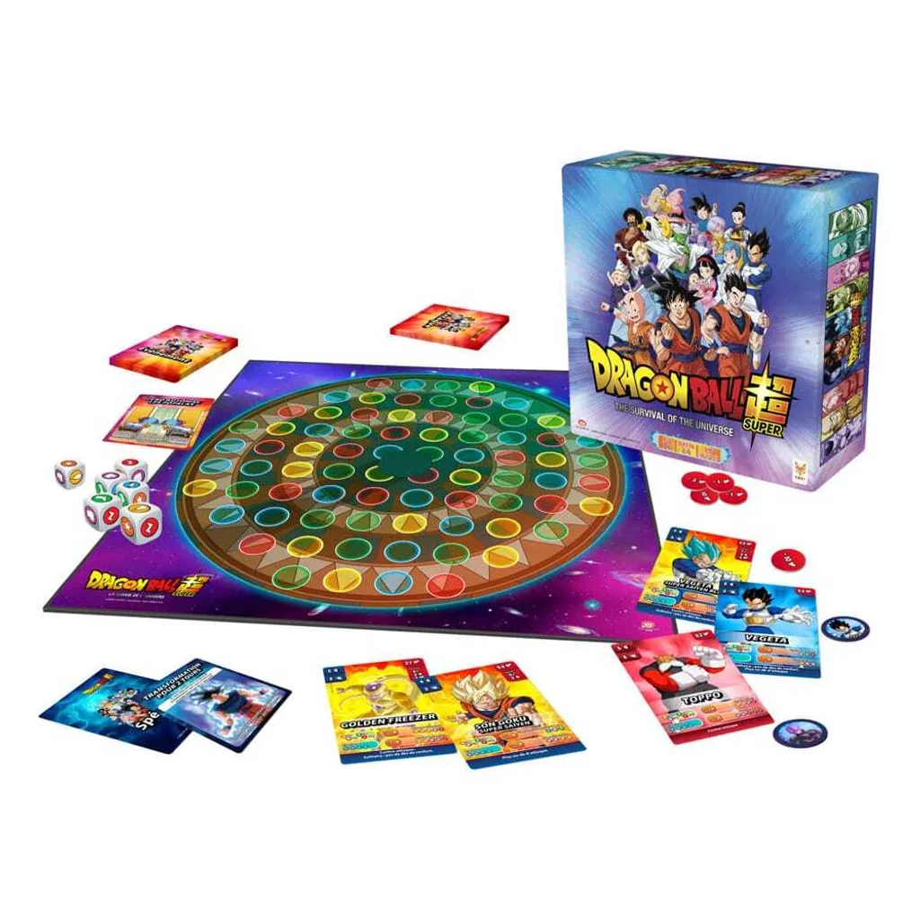 Jeu de société Dragon Ball Super pour des tournois de stratégie à 6