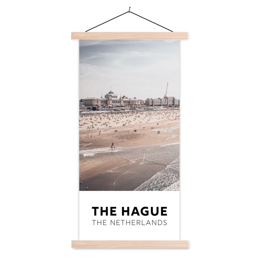 MuchoWow® Textilposter Den Haag - Niederlande - Strand Produktbild 