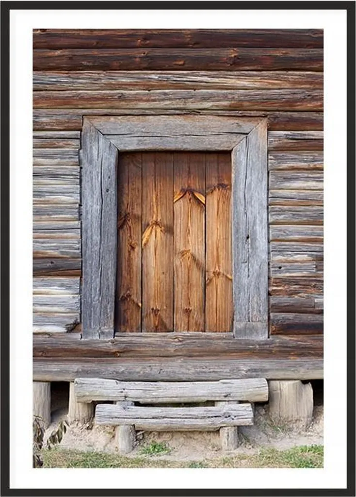Poster Arredo Porta P2014 con Cornice 53x73 cm - Atmosfera Unica