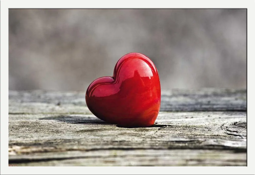 Recensione Poster Cuore Legno e Cornice Shinsuke® - Qualità Maxi