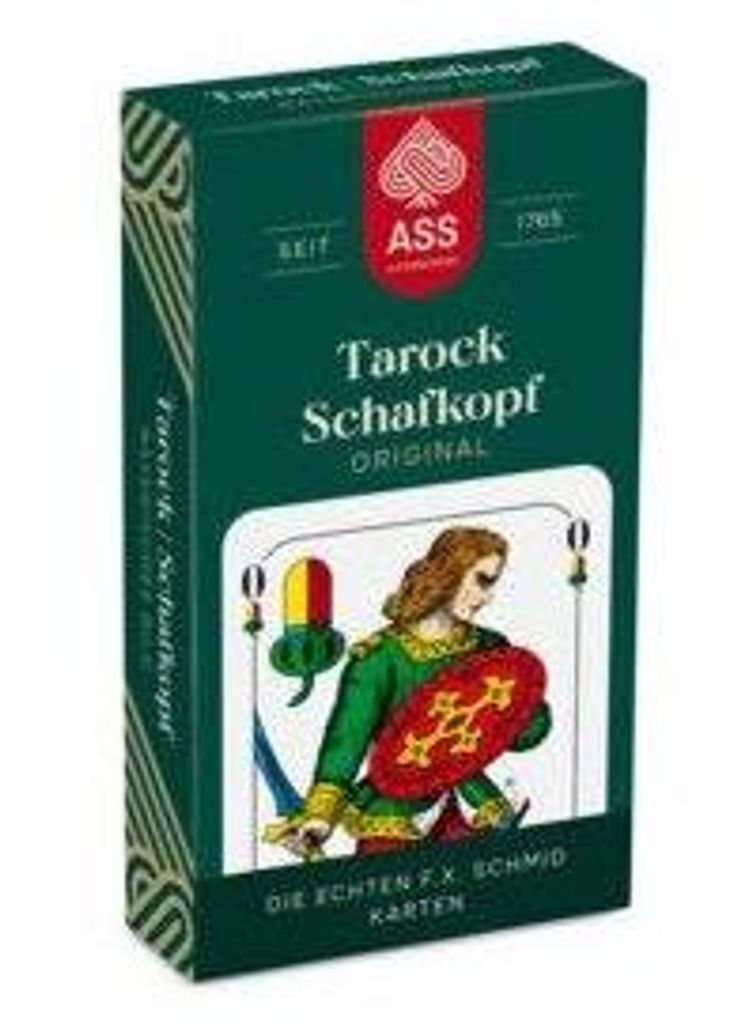 Tarock-/Schafkopf-Spielkarten, 36 Blatt, deutsche Farben, Produktbild 
