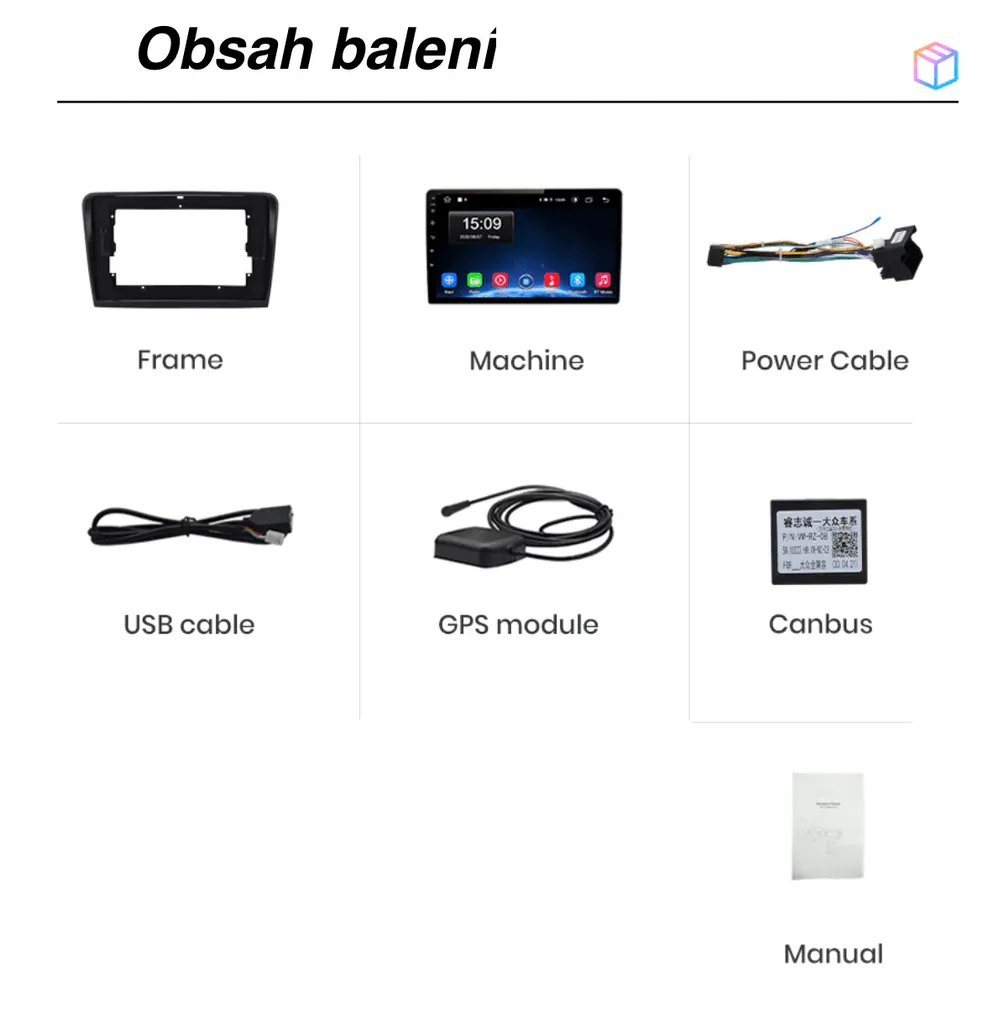 Autoradio GPS tactile 10" Skoda Superb 2 WiFi Bluetooth et Caméra Recul - 4