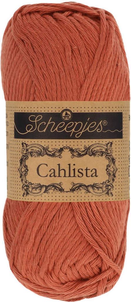 Scheepjes Cahlista 50g (504) Brick Red