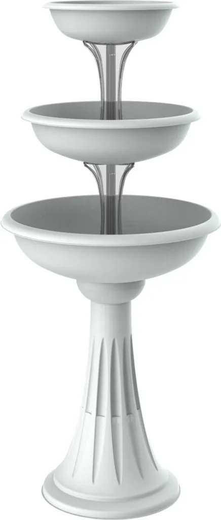 Pot de fleurs d'intérieur BAMA TREVY blanc pour salon et terrasse chic