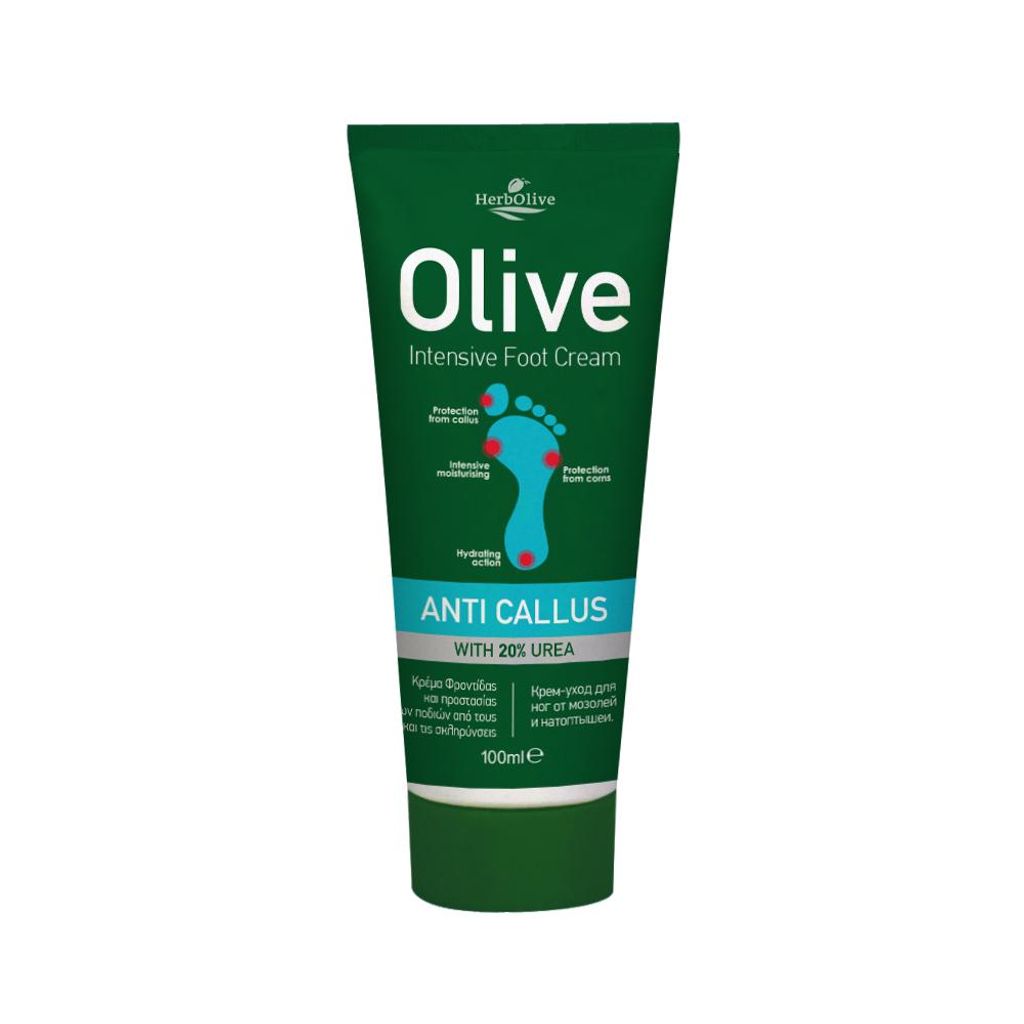 Herbolive Anticallus Intensieve Voetcrème met 20% Urea, 100 Productafbeelding 