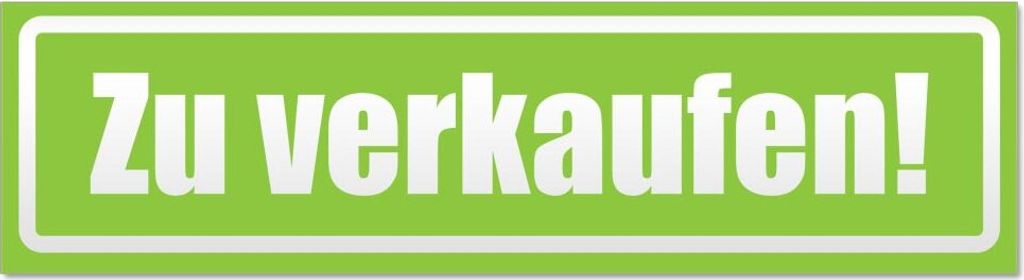 Zu verkaufen! Invertiert Magnetschild Schild magnetisch