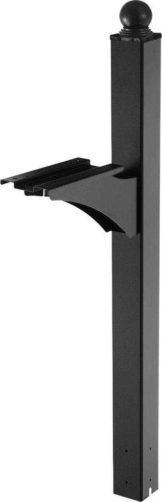 VEVOR Briefkastenpfosten, 1430x540x151 mm, Aluminium-Briefkastenständer zur Bodenmontage mit universeller Plattenhalterung, Metallpfostenhülsen-S...