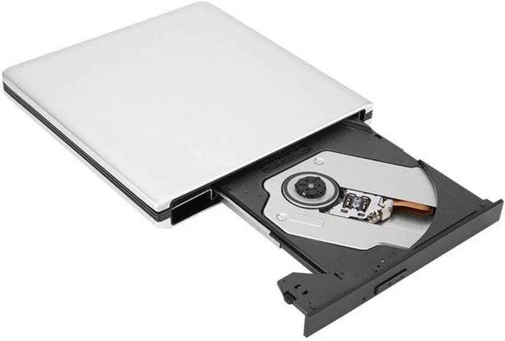 Lecteur DVD Externe USB 3.0 Ultra Fin Plug & Play pour Films et Musique