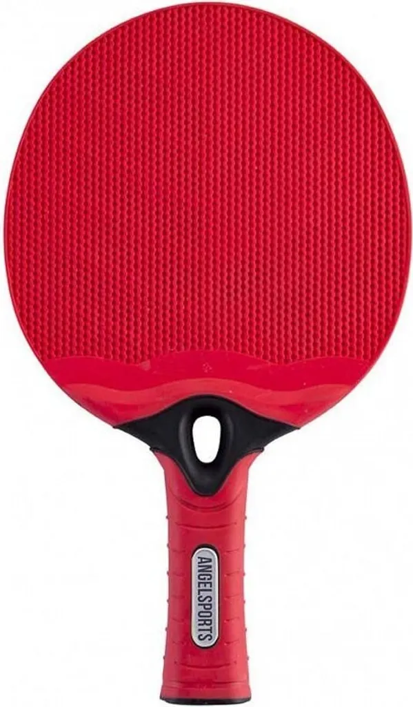 Raquette de ping-pong d'extérieur Angel Sports rouge haute résistance