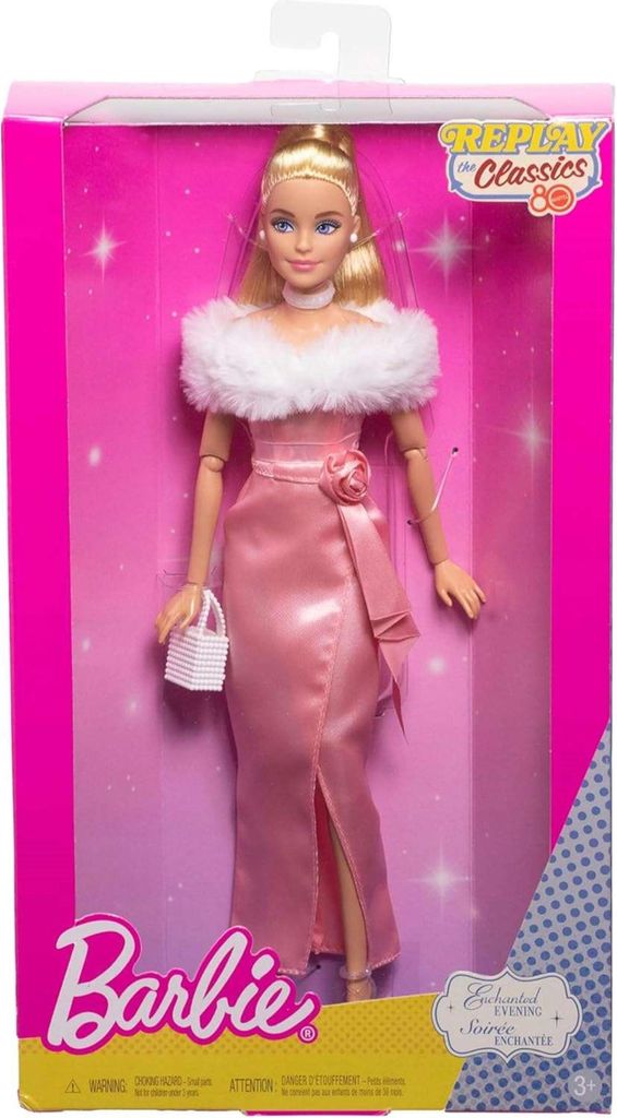 Barbie Enchanted Evening Fashion Doll Pink Dress Classics Produktbild 