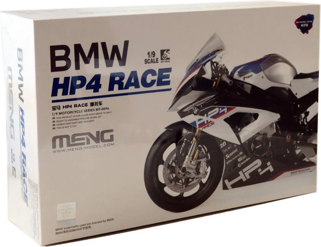 BMW HP4 RACE 1:9 Maquette Moto de Course pour Exposition et Collection