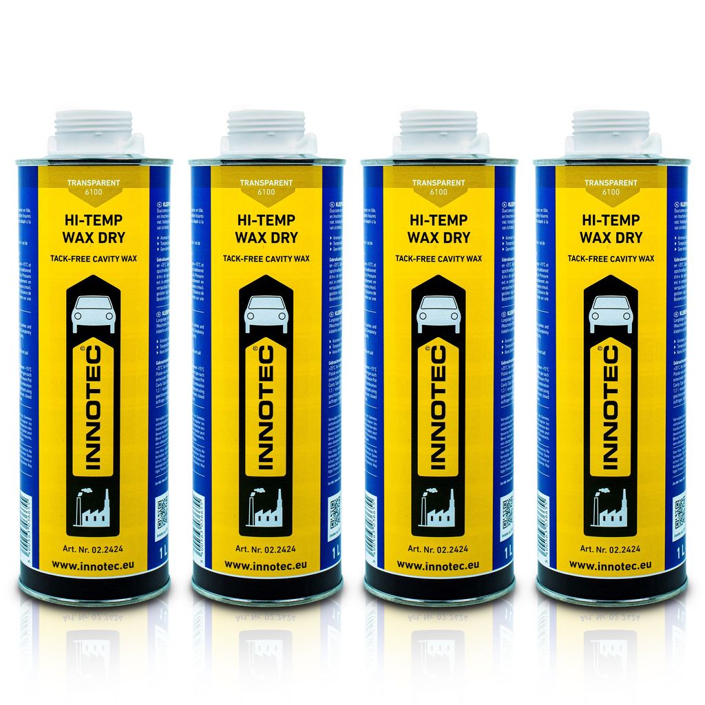 4 pezzi Innotec Hi-Temp Wax Dry Trasparente - Conservazione Immagine del prodotto 