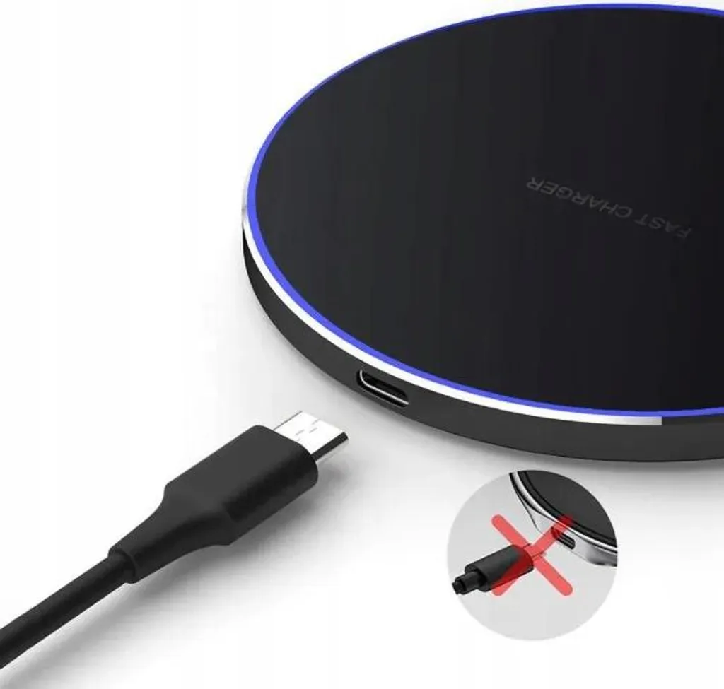 Chargeur induction 15W blanc ultra-rapide avec câble USB-C premium - 6