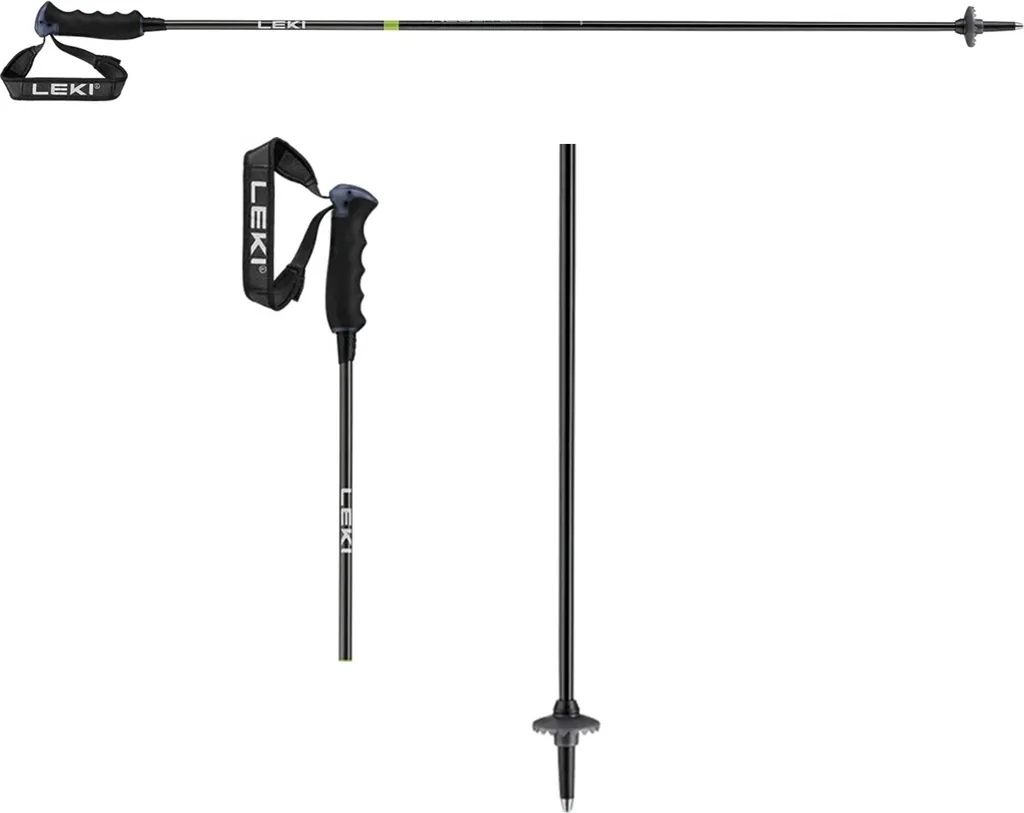 Leki Neolite Carbon bâtons de ski ultra légers 120 cm avec poignée ProG