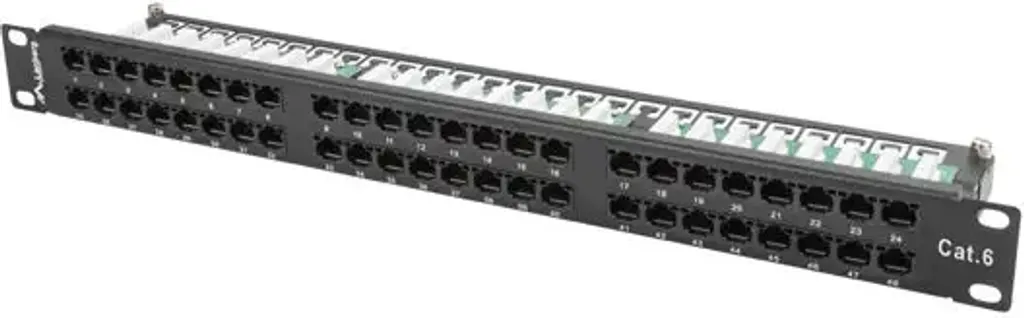Pannello patch Lanberg PPU6-1048-B 1U