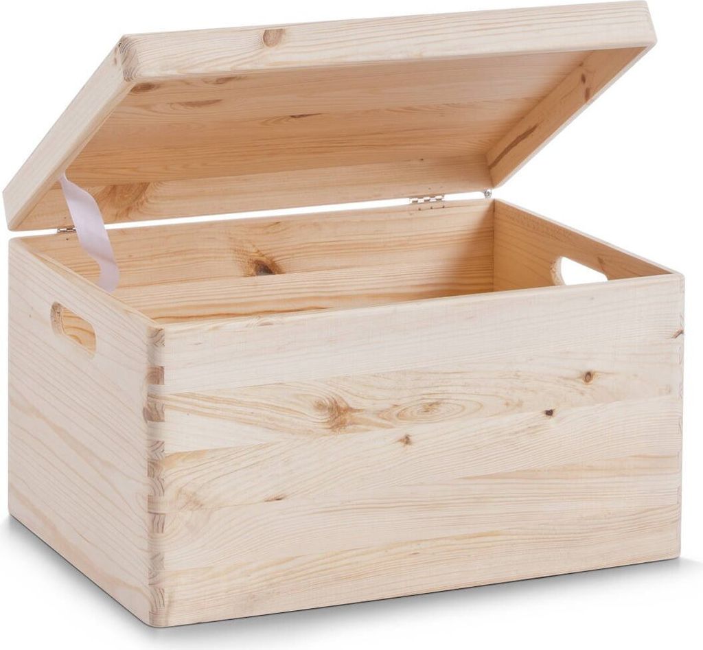 Univerzálny box Zeller s vekom, borovica 40x30x24 Obrázok produktu