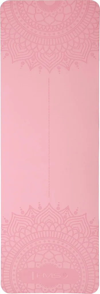 Tapis Fitness Rose 182 cm - Tapis de Sport Yoga Confortable au Sol