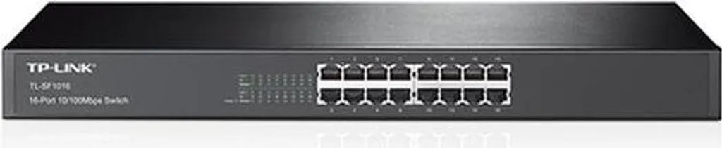 TP-Link TL-SF1016 Switch Ethernet 16 Ports 10/100 Mbps Rackable 19 Pouces