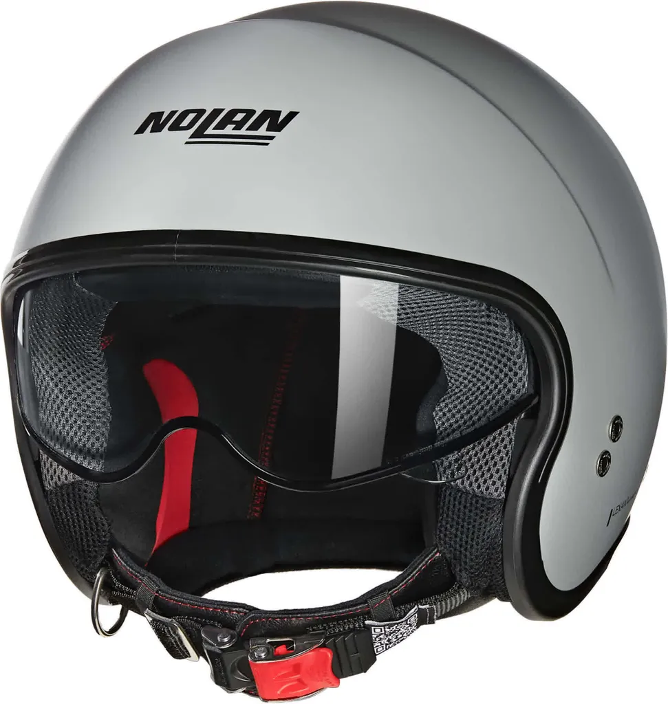 Casque Jet Nolan N21 06 Classic : Confort et visibilité en gris mat M