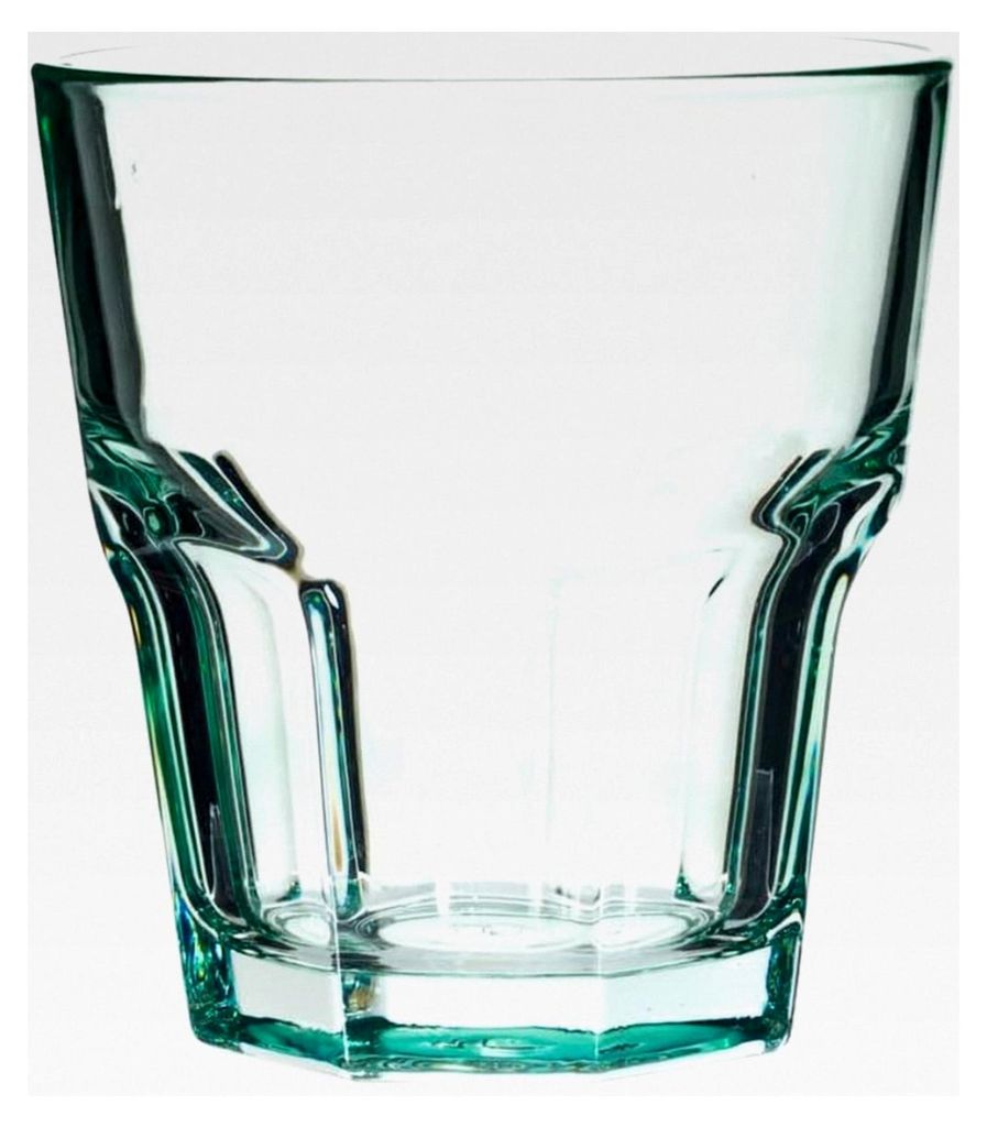 Set aus 4 Gläsern aus recyceltem Glas, 26,5 cl