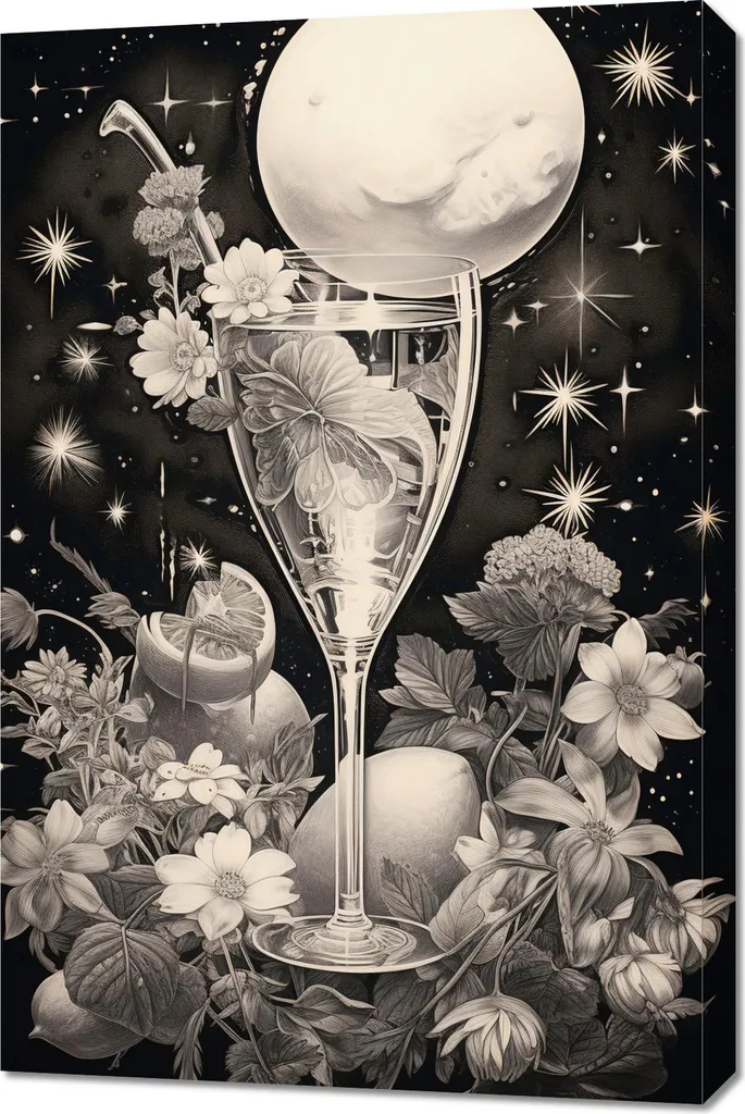 Scheda Tecnica Quadro Elisir Cosmico 60x90 - Qualità Galleria