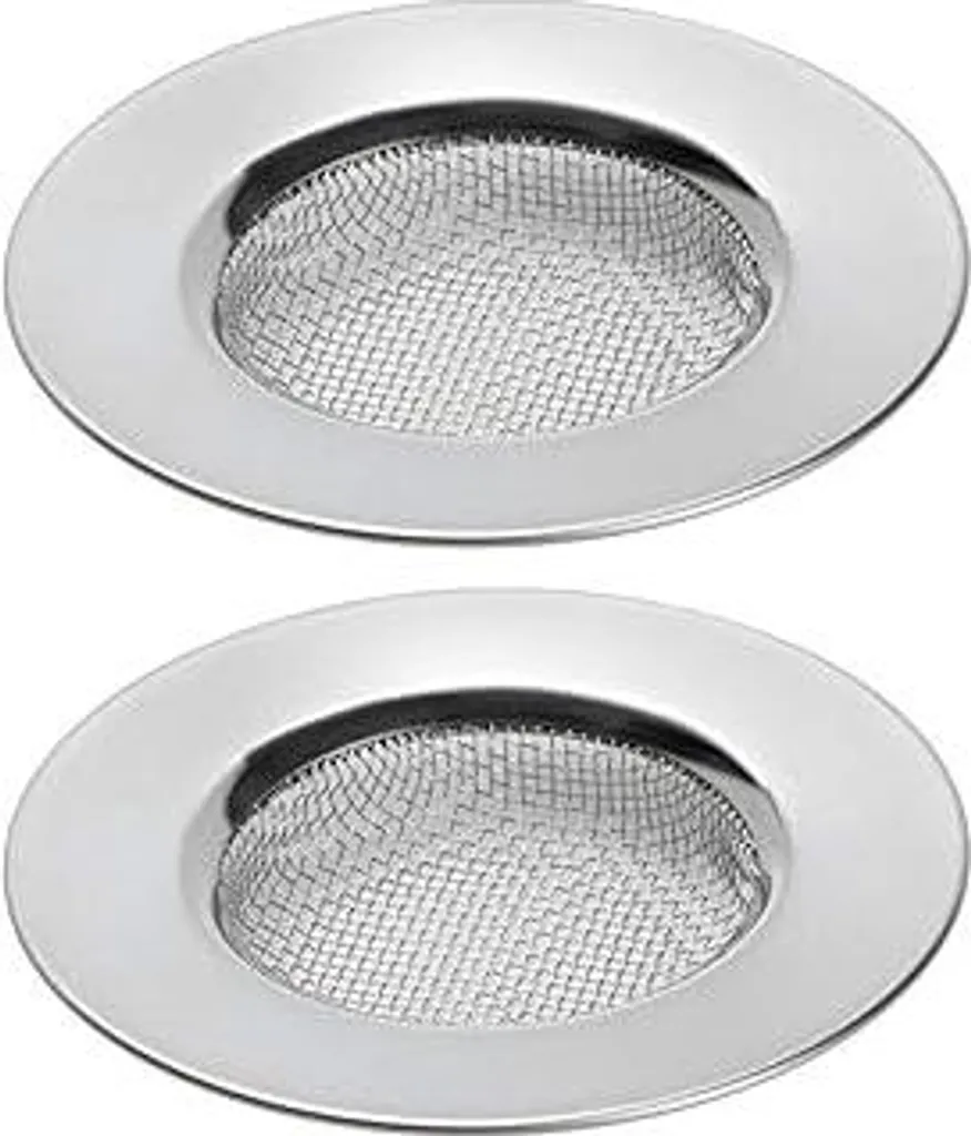 TRIXES Filtro Scarico Professionale Inox 7,6cm - Confezione Doppia