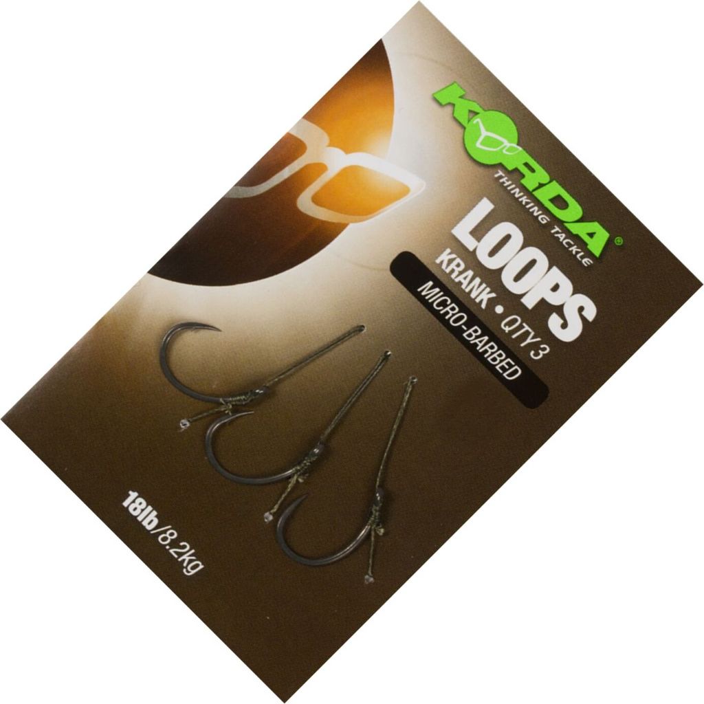 Korda Loop Rigs Krank 18lbs - 3 Karpfenrigs, Größe:6