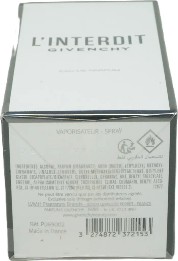 Givenchy L'Interdit Eau de Parfum 80 ml - Parfum Idéal pour le Soir - 14
