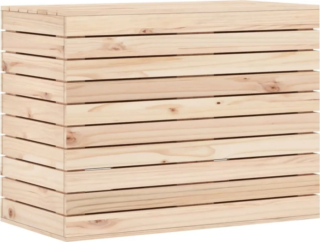 Cassettone Classico per Bucato 88,5 cm in Pino Massiccio vidaXL