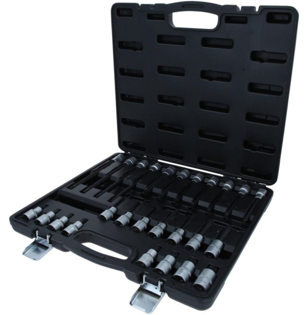 KS Tools 1/2 Bit-Stecknuss-Satz für Vielzahn Produktbild 