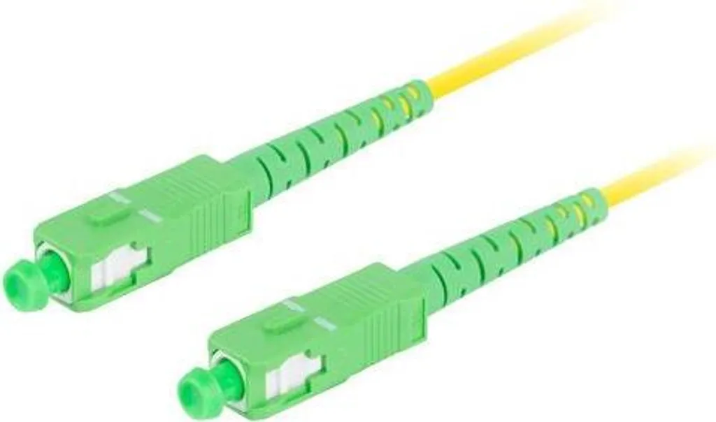 Bretella Fibra Ottica 1m Lanberg SC/APC Simplex G657A1 LSZH Professionale