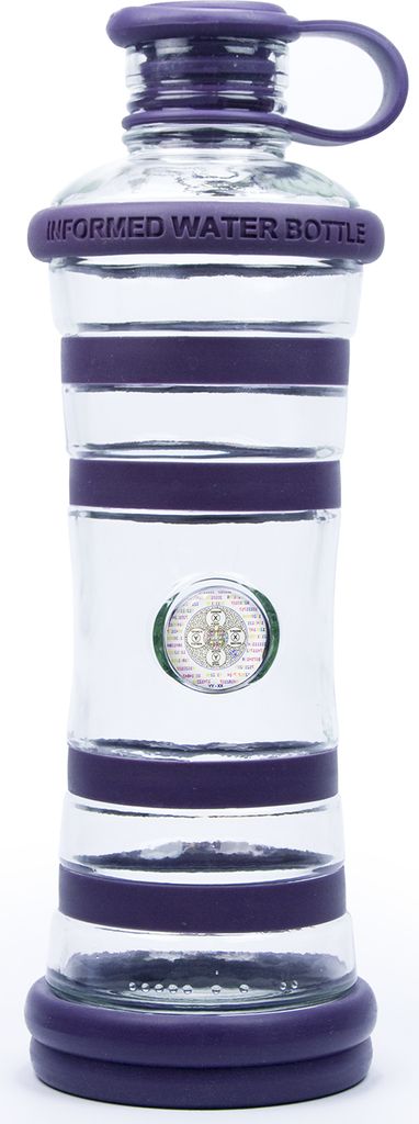 Trinkflasche i9 Yogaflasche indigo