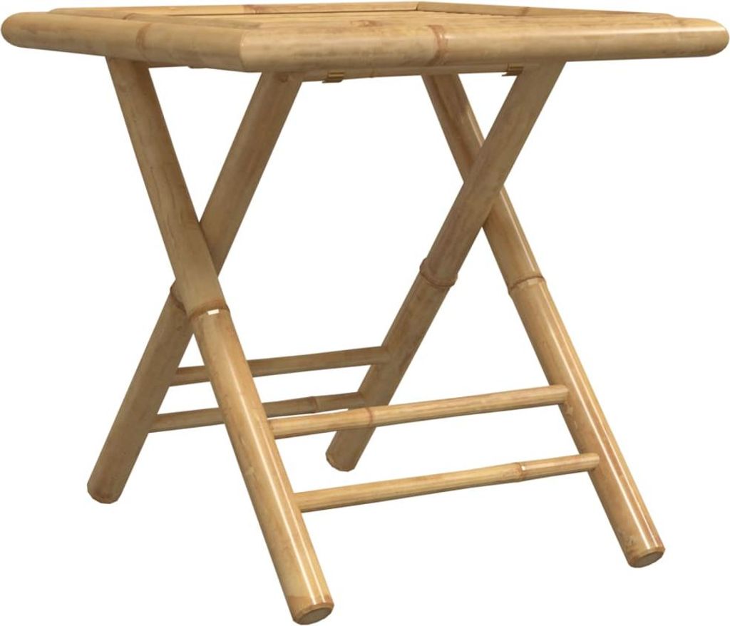 vidaXL Gartentisch Klappbar 45x45x45 cm Bambus