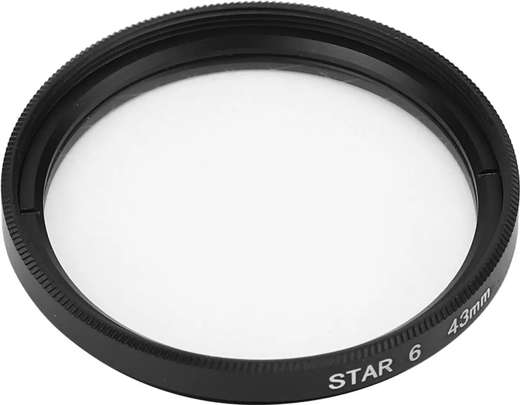 Filtro Junestar 43mm Starburst | Accessorio Lente per Sony Nikon Canon - 4