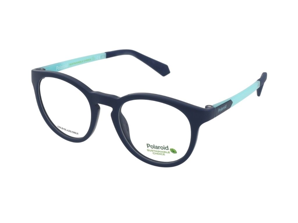 Polaroid Kinder PLD D823 Blue aqua 46/18/135 JUNIOR Brillen
