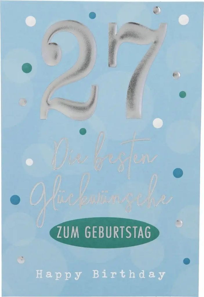 Depesche Zahlenkarten - Das beste Alter Sortierung : 27 Die besten Glückwünsche zum... Zahlenkarte Sortierung: 27 Die besten Glückwünsche zum...