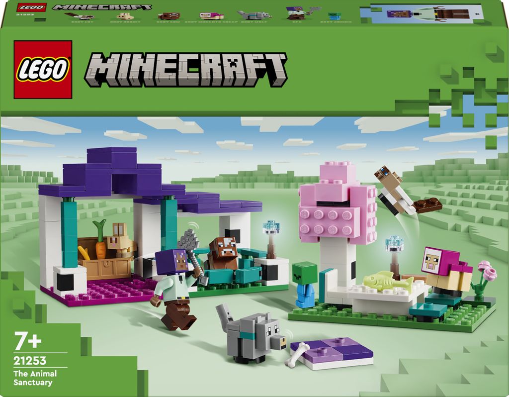 LEGO Minecraft Il Rifugio degli Animali, giocattolo con Immagine del prodotto 